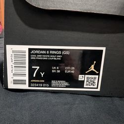 Jordans 6 Ring 