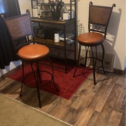 Two Barseats ( Dining Room Chairs)