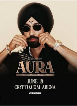 Diljit Doshanjh- LA- June 18- 2 tickets (section 305) available