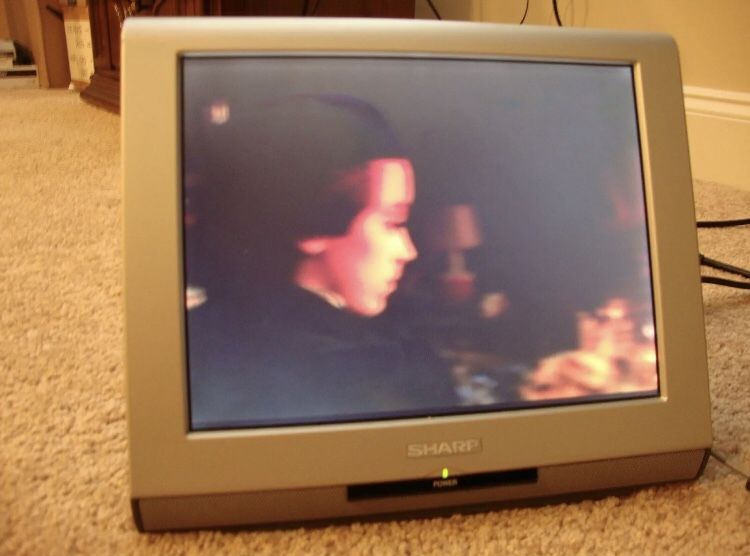 Sharp 10.4" LCD Color TV Analog AV Inputs Model LC-10A3U-S Silver tested working