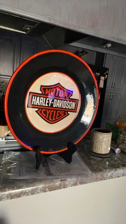 Harley Davidson plate Harley Davidson plate