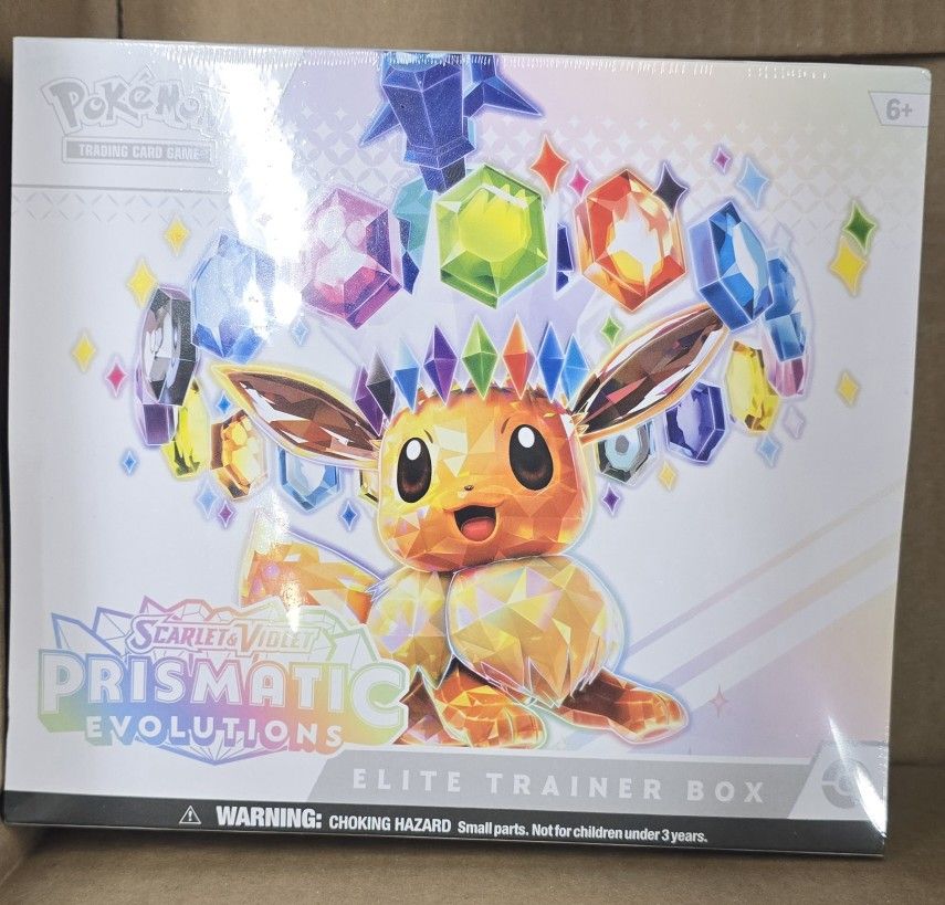 Pokemon Prismatic evolutions elite trainer box etb