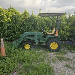 Tractor And Mower 