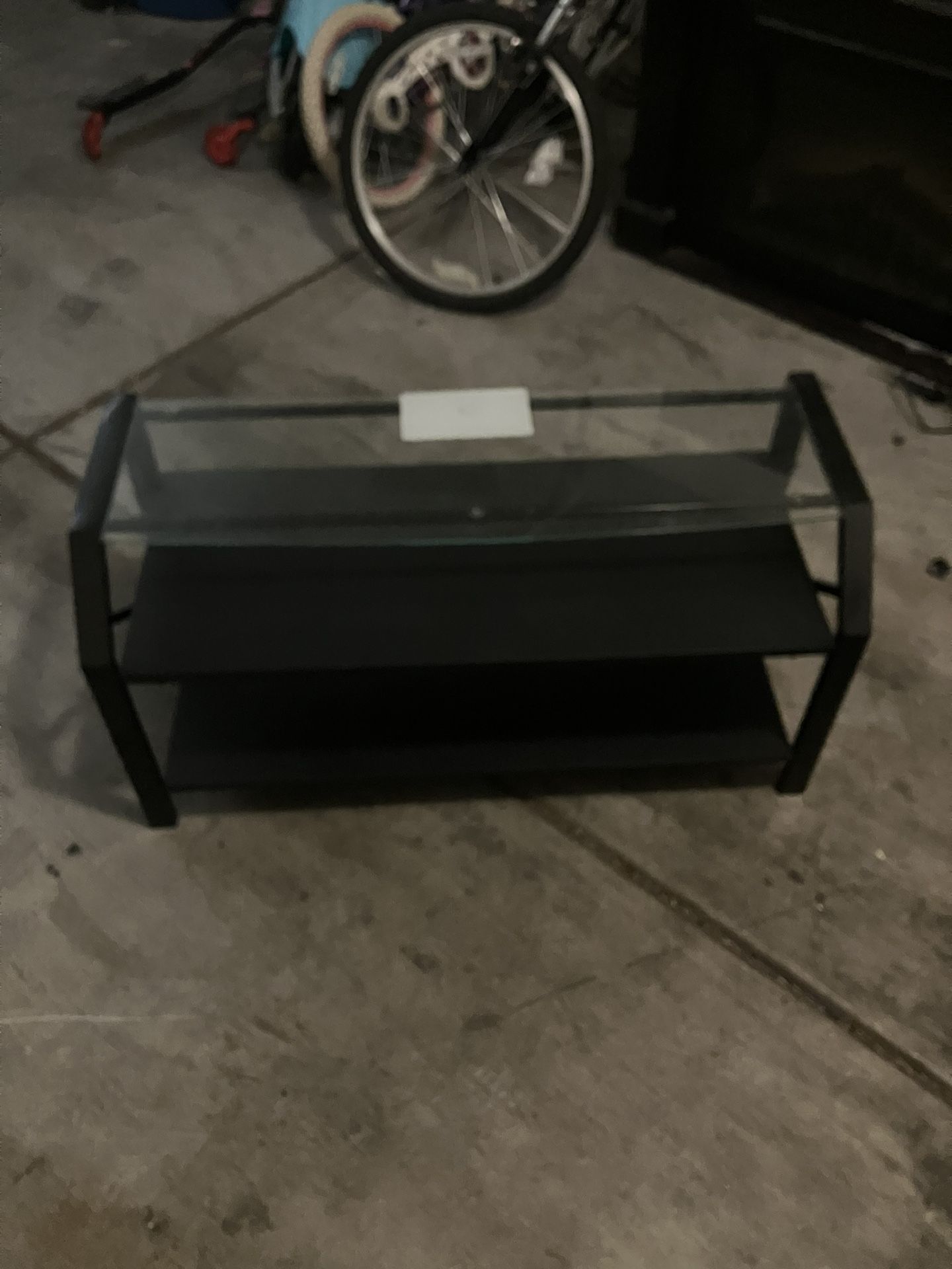 Glass Tv Stand