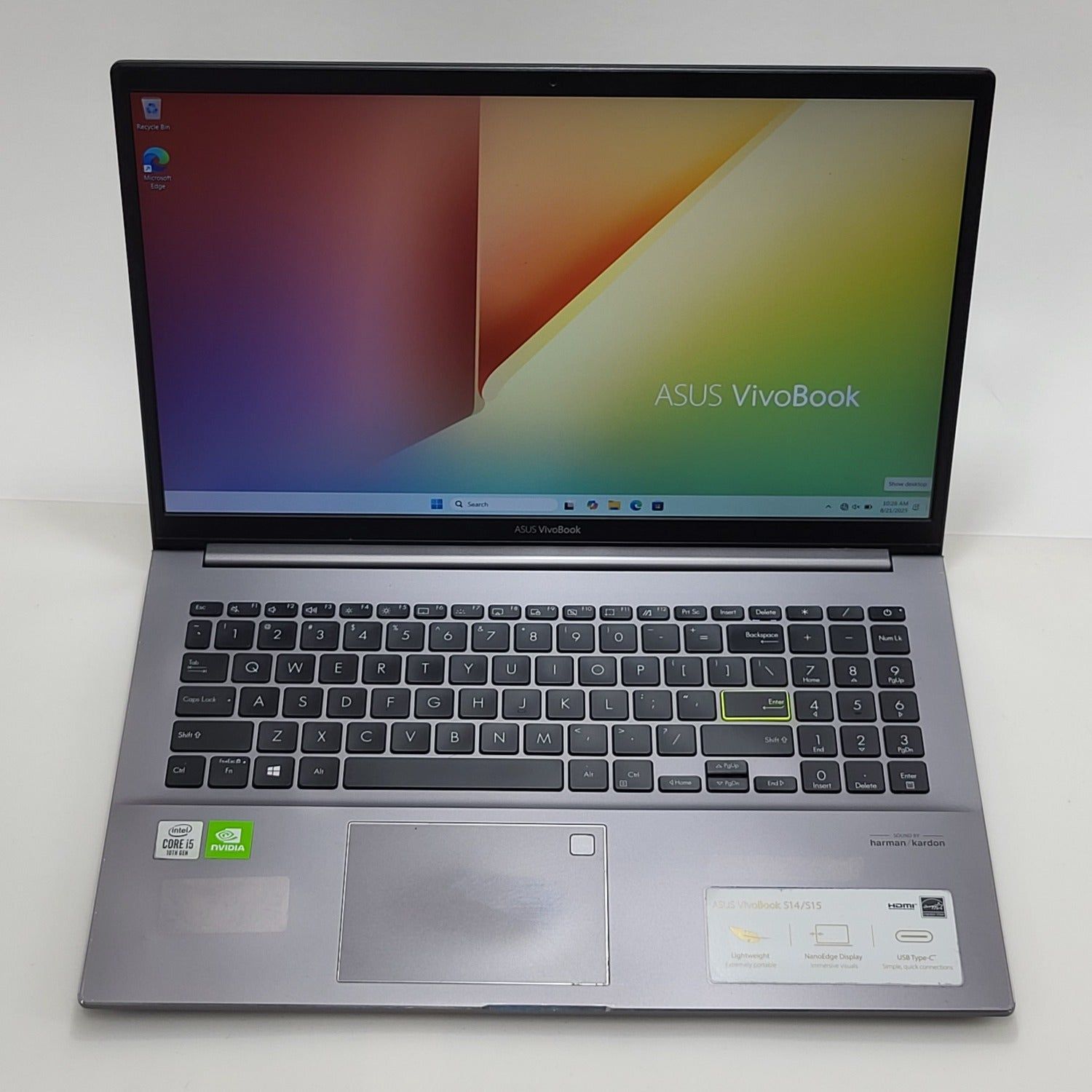 Asus Vivobook S15 15" i5-10210U 1.6GHz 8GB RAM 512GB SSD