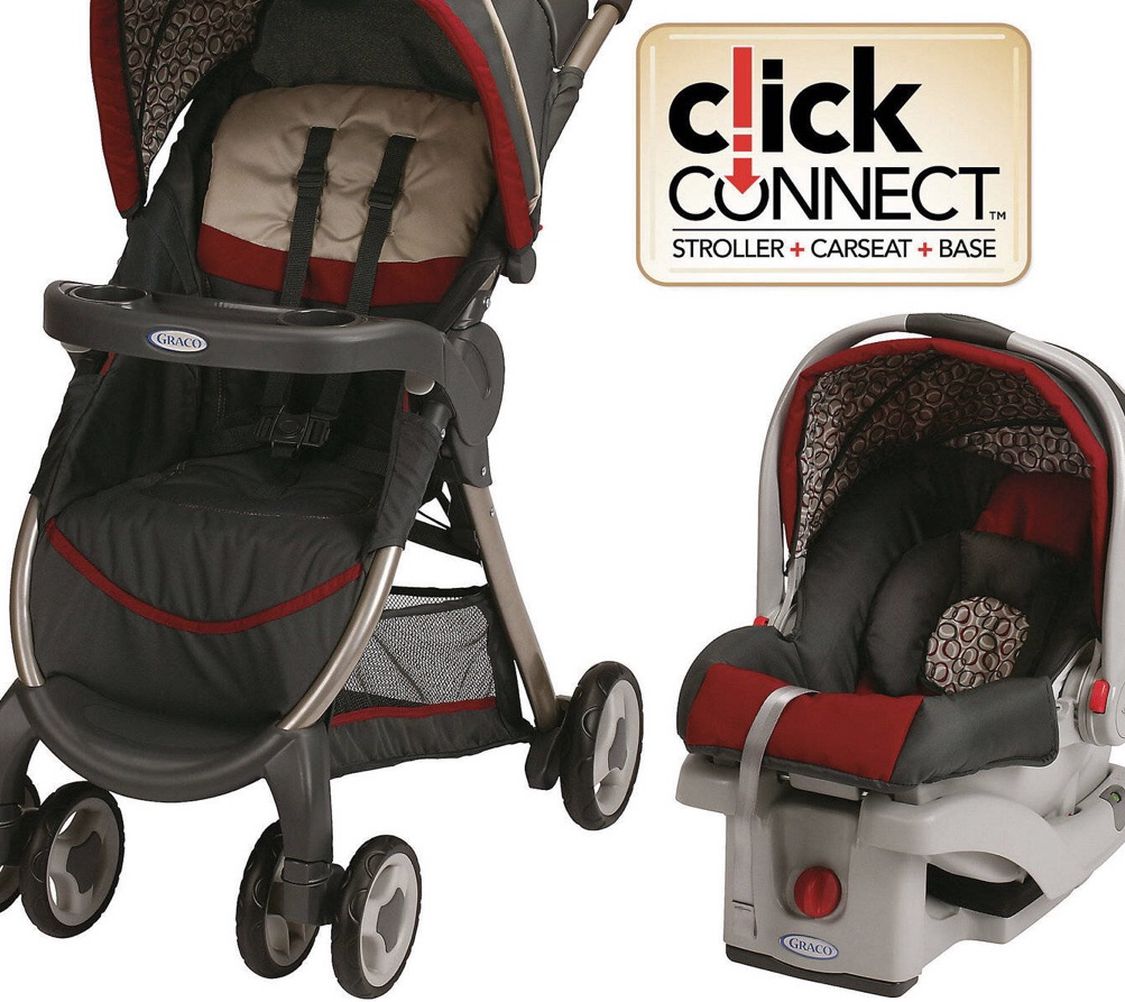 Used Infant Car Seat And Stroller