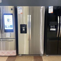 Whirlpool Side By Side Refrigerator With Water Dispenser And Ice Maker
