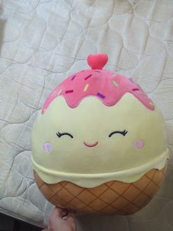 Squishmallow Shannon ice cream cone