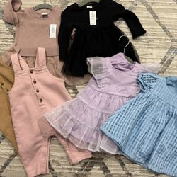 Baby Girl Clothes: 3M & 6M