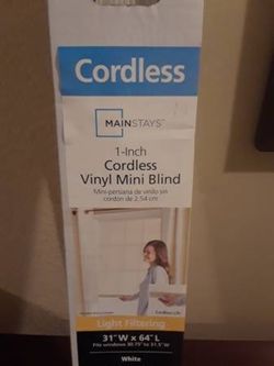 Cordless Vinyl Mini Blind