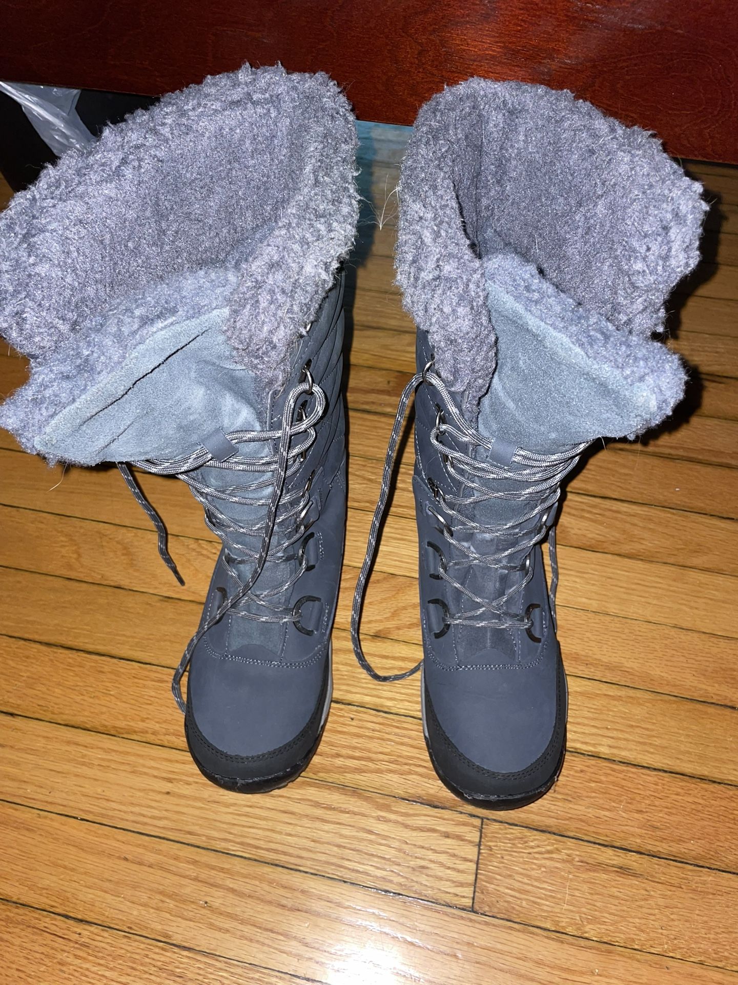 Warm Women Waterproof Winter Boots (dark Gray)