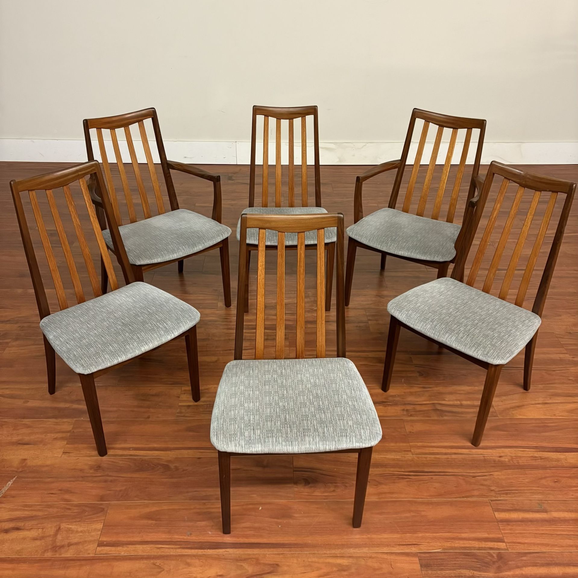 G-Plan Vintage Slat Back Dining Chairs Set of 6 - Many More Items In Stock!