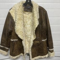 Platinum  Utex Xl Women Polyester  Fake Fur Jacket