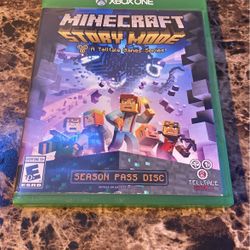 Xbox One Minecraft Story Mode Game