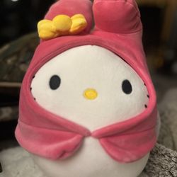 HELLO KITTY AS MY MELODY SQUISHMALLOW 8" PLUSH SANRIO JAZWARES BRAND NEW NWT