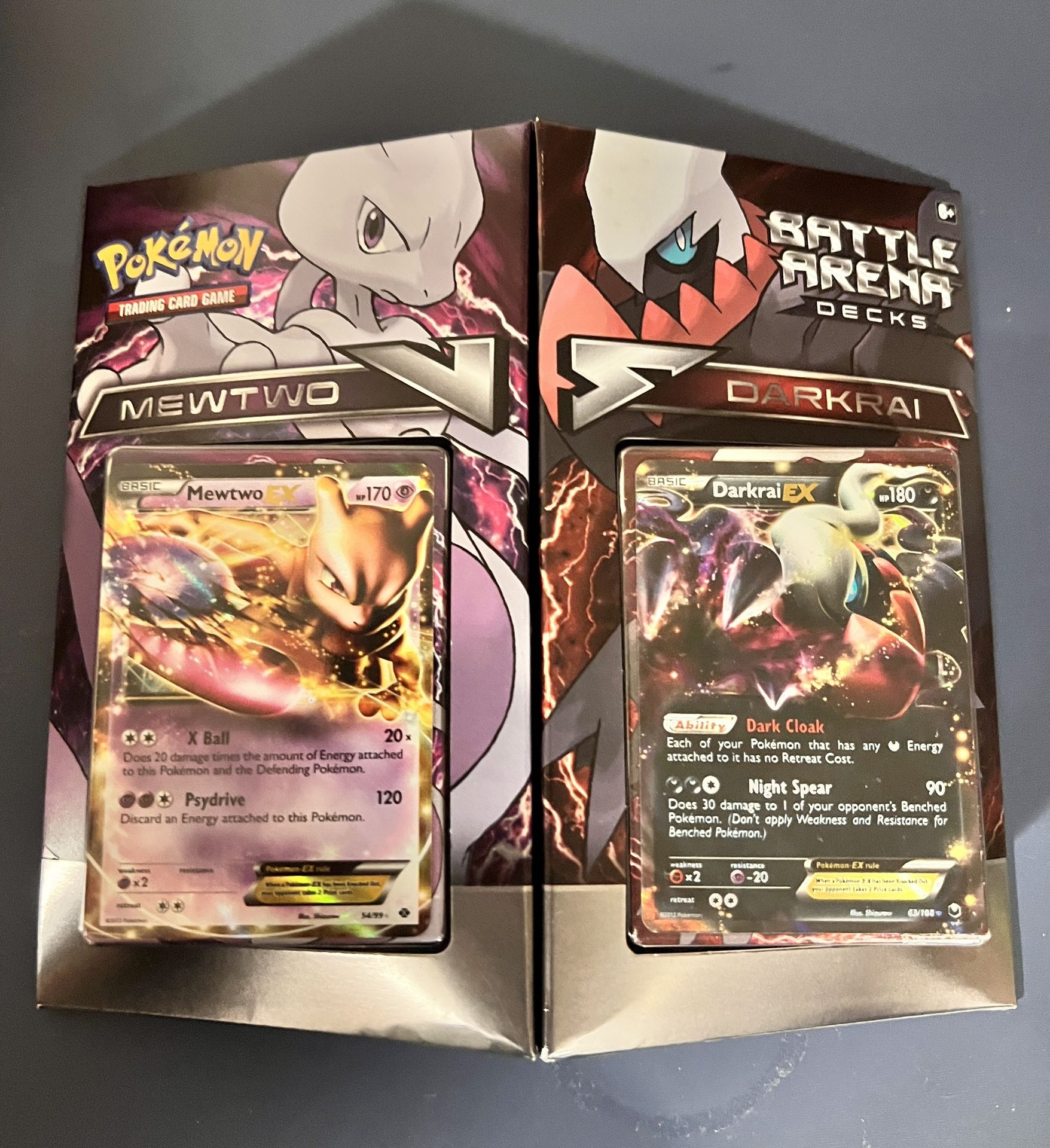 Mewtwo Vs Darkrai Pokémon Battle Deck