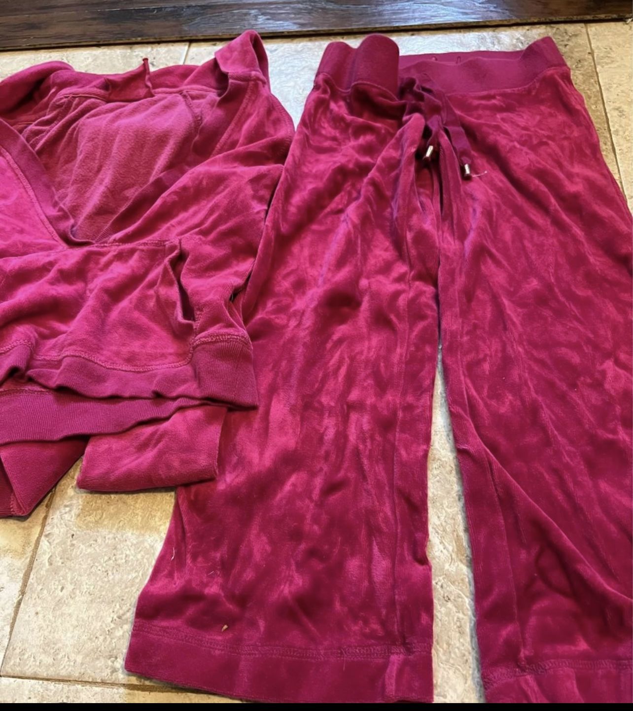 Girls Pink Sweat Suit (pls Read Description Below)