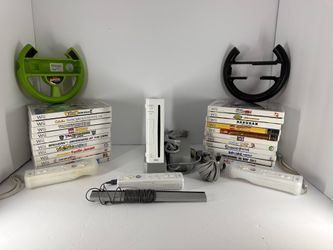 Wii with 27 games and accessories