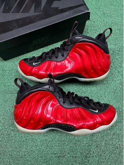 NIKE AIR FOAMPOSITE ONE METALLIC RED 2023 SIZE 10.5