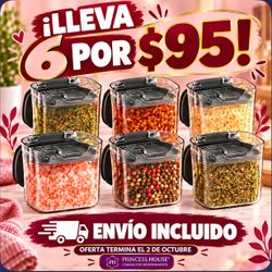 Mini Especieros Princess House 