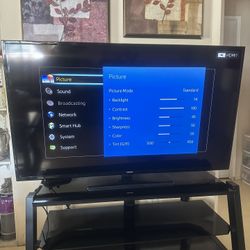 60 Inch tv No Smart  + Stand 