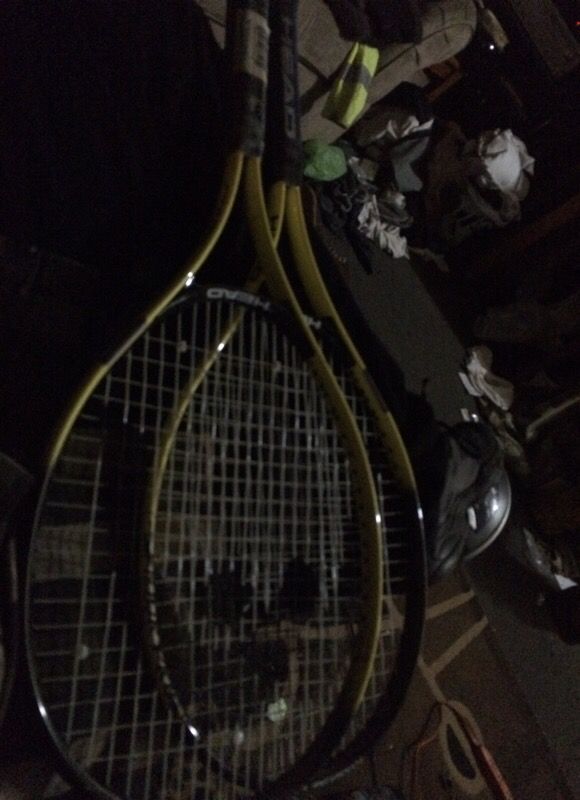 Brand new never used pro tour tennis rackets