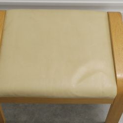 IKEA Poang  Birch Footstool Ottoman