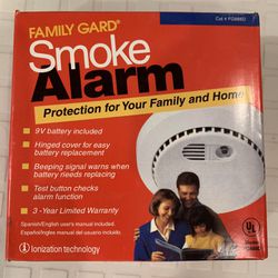 Smoke detector new in the box