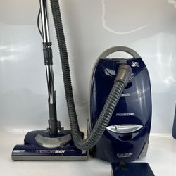 Kenmore 116 Progressive HEPA Vacuum Blue Canister Complete Whisper Belt Cleaner