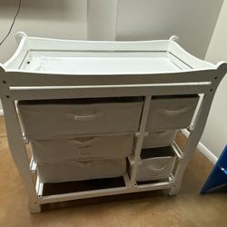 baby changing table