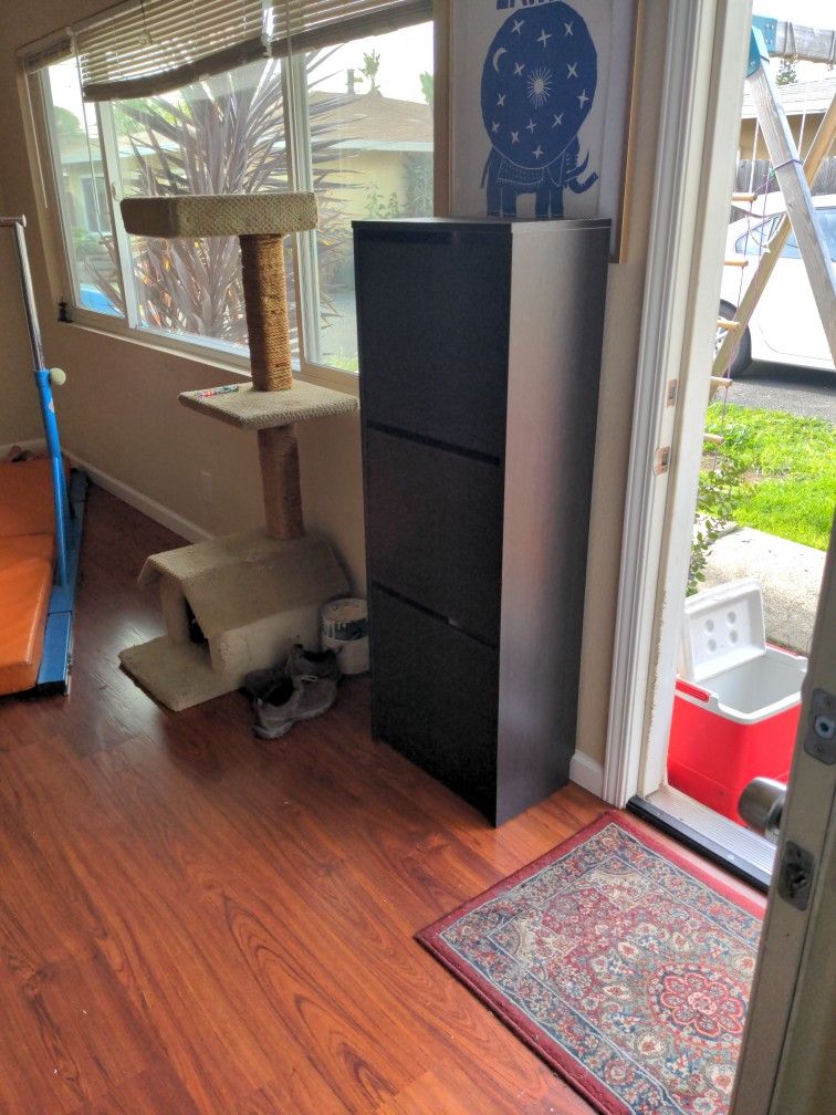 IKEA shoe tower