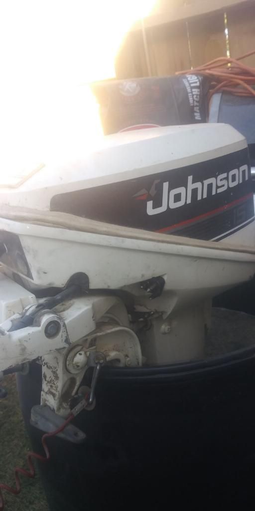 15 horsepower Johnson outboard motor