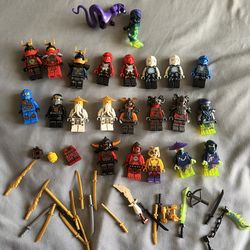 Lego Ninjago minifigure lot