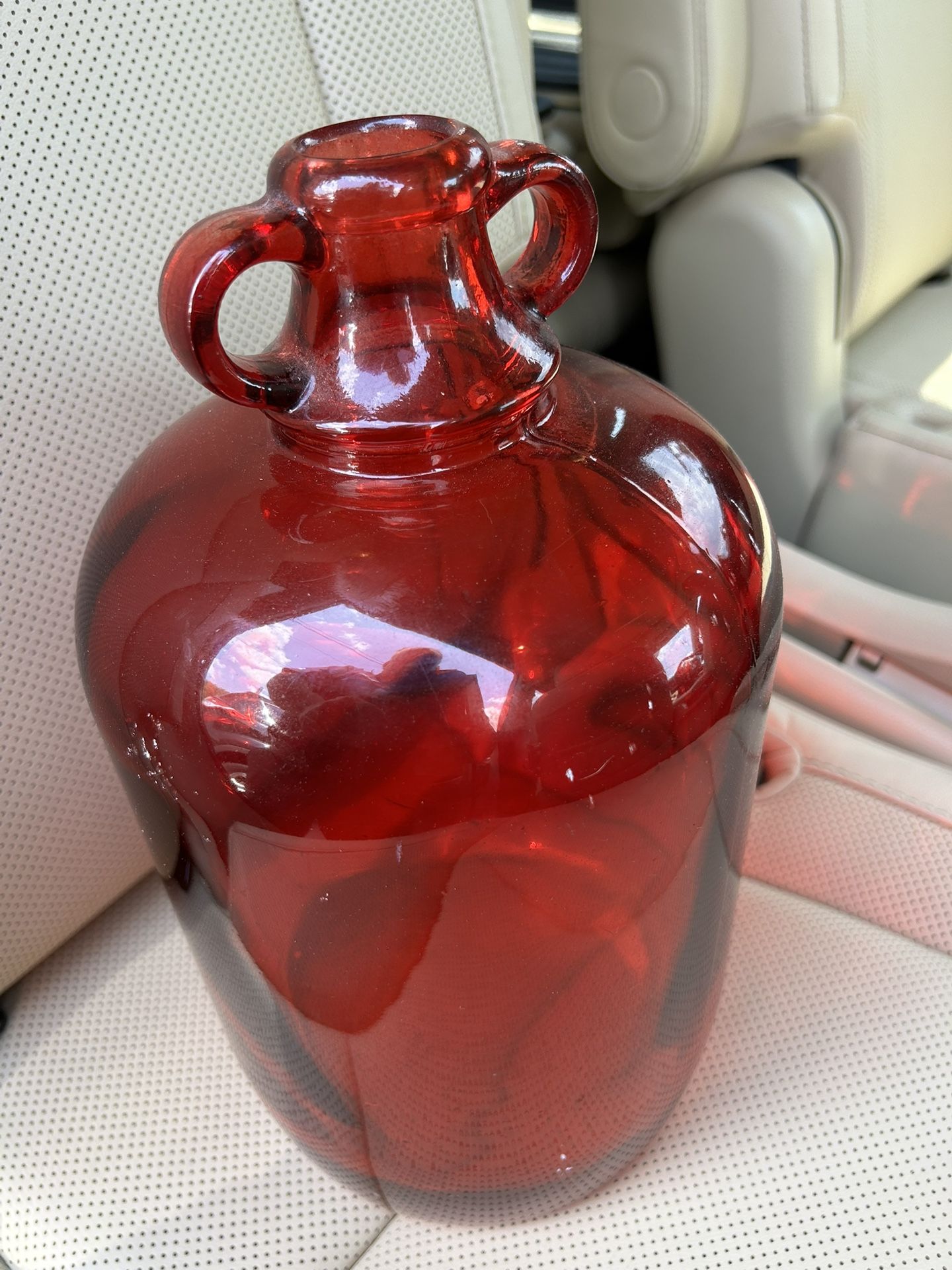 Cider Jug Rare Red