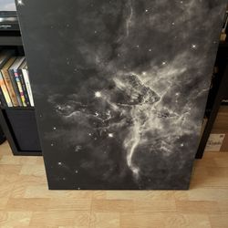 Space Galaxy Canvas Poster