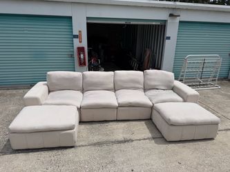 beige white modern sectional sofa couch