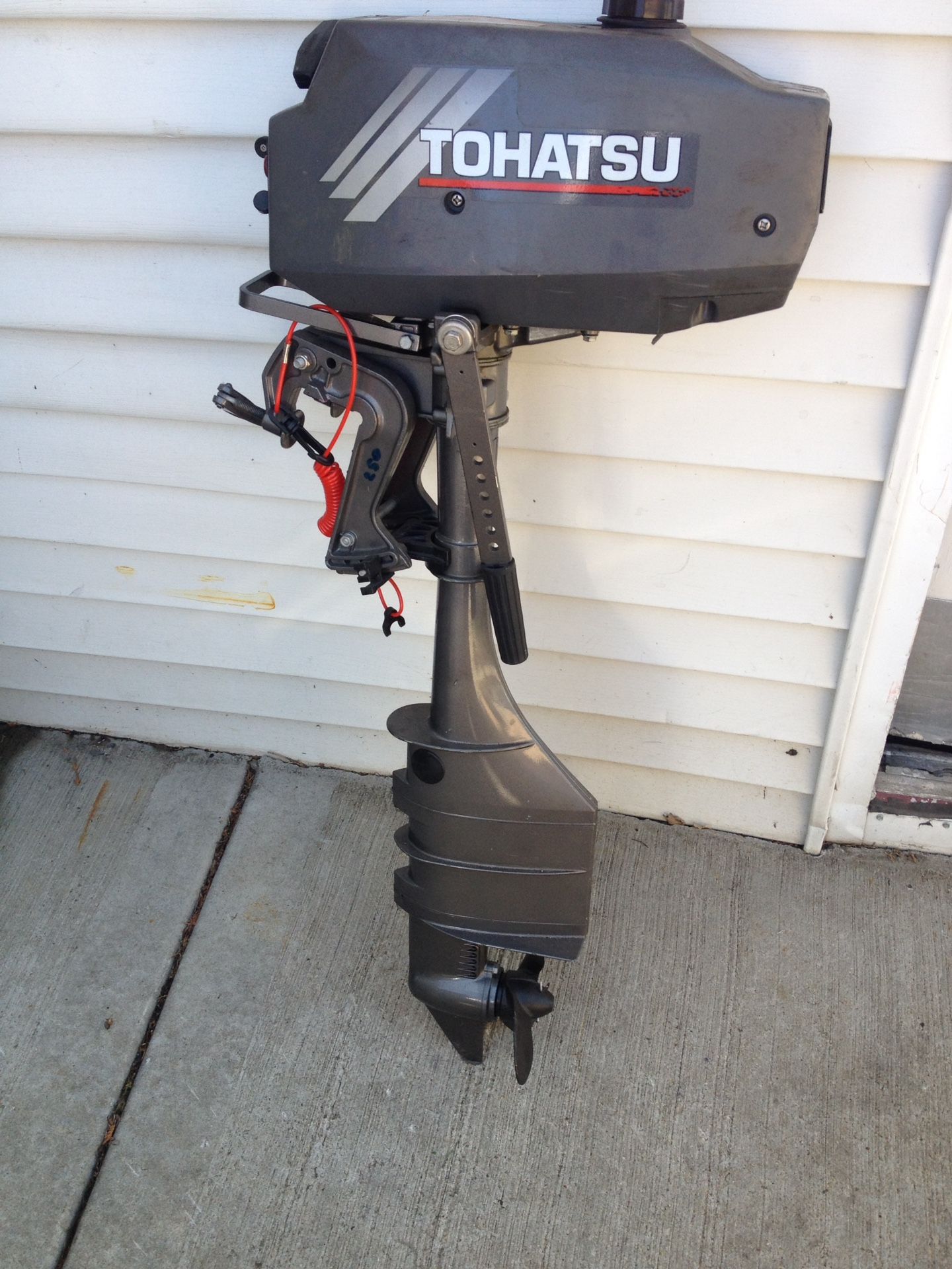 Tohatsu outboard 3.5hp long shaft