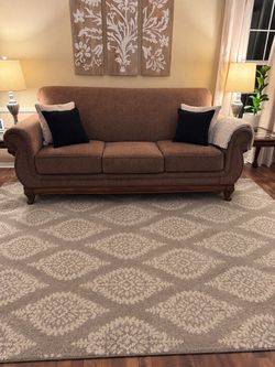 Couch Chair and rug
