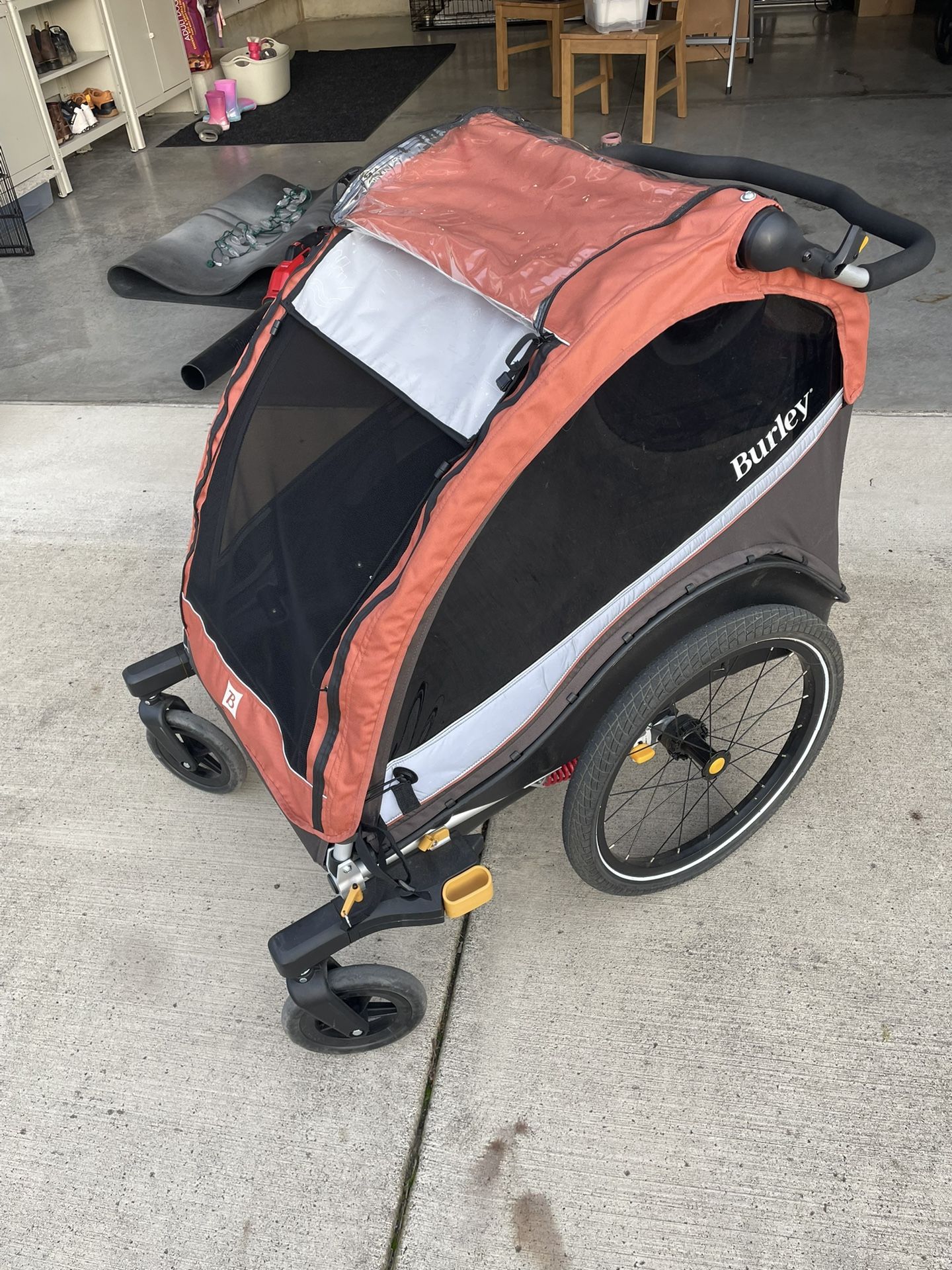 Burley double Bike Trailer/ Stroller 