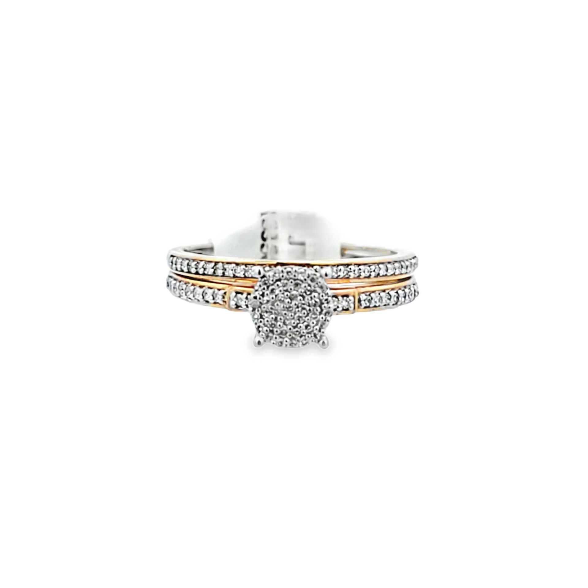 10K Diamond Ring with the Band 0.25 CTW