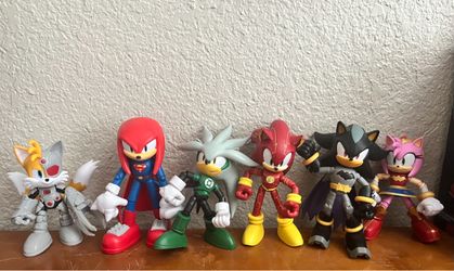 ✨ READY FOR PICK UP - Sonic x DC JAKKS Pacific 6 Figure Lot – Batman, Superman, Wonder Woman + More