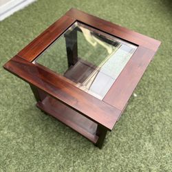 Wooden End Table 
