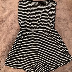H&M Striped Romper