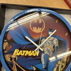 NWT Batman Decorative Wall Clock