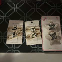 Hair Clips 3 Pairs 
