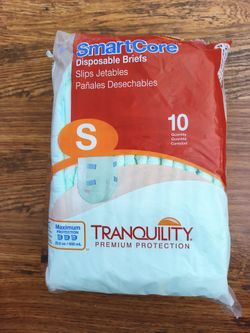 DISPOSABLE BRIEFS NIGHT/DAY SMALL