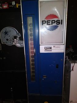 Pepsi bottle machine