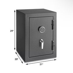 🔒 ULINE Digital Floor Safe Fire Rated