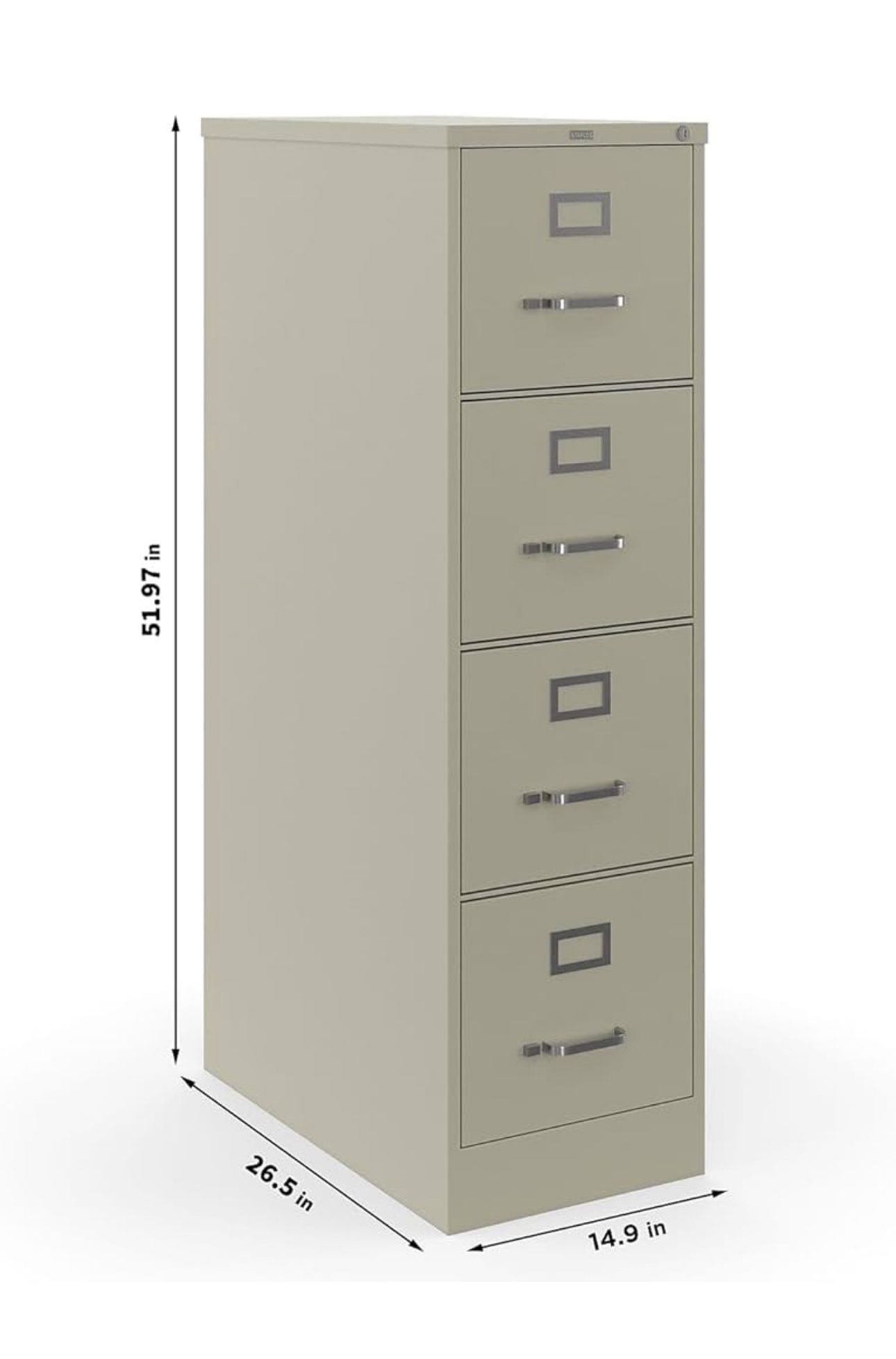 Staples 4 drawer filing cabinet