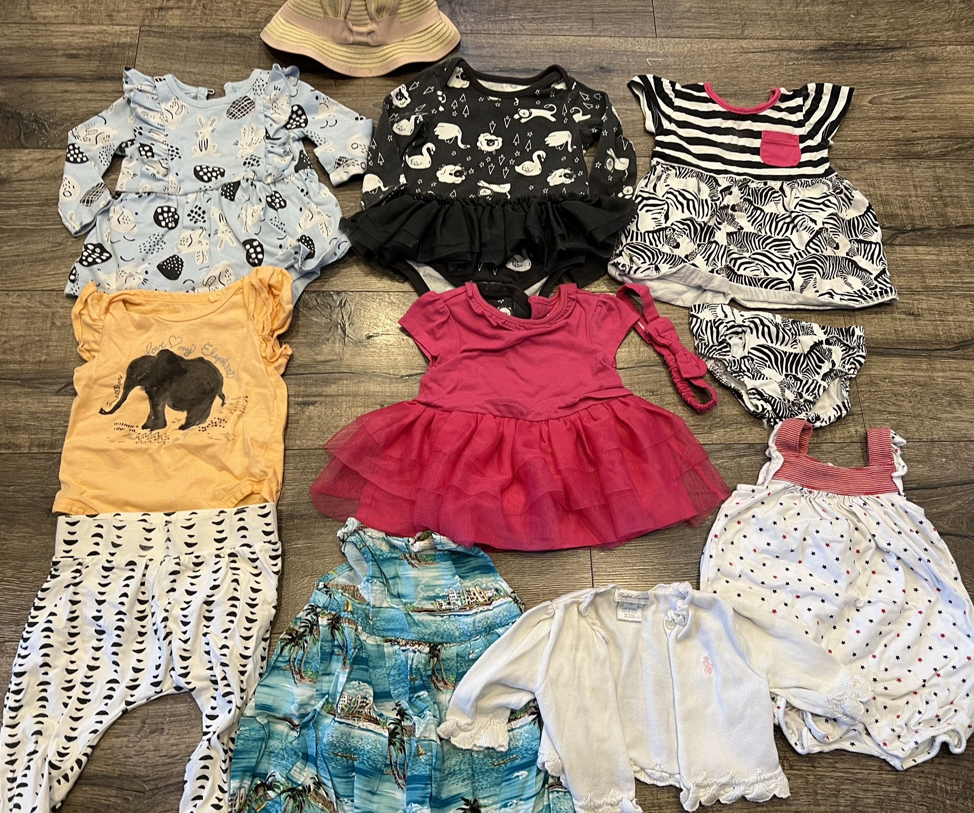 Girls 3-6 Month Summer Clothing 